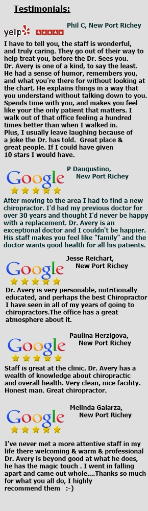 Avery Chiropractic - updated reviews